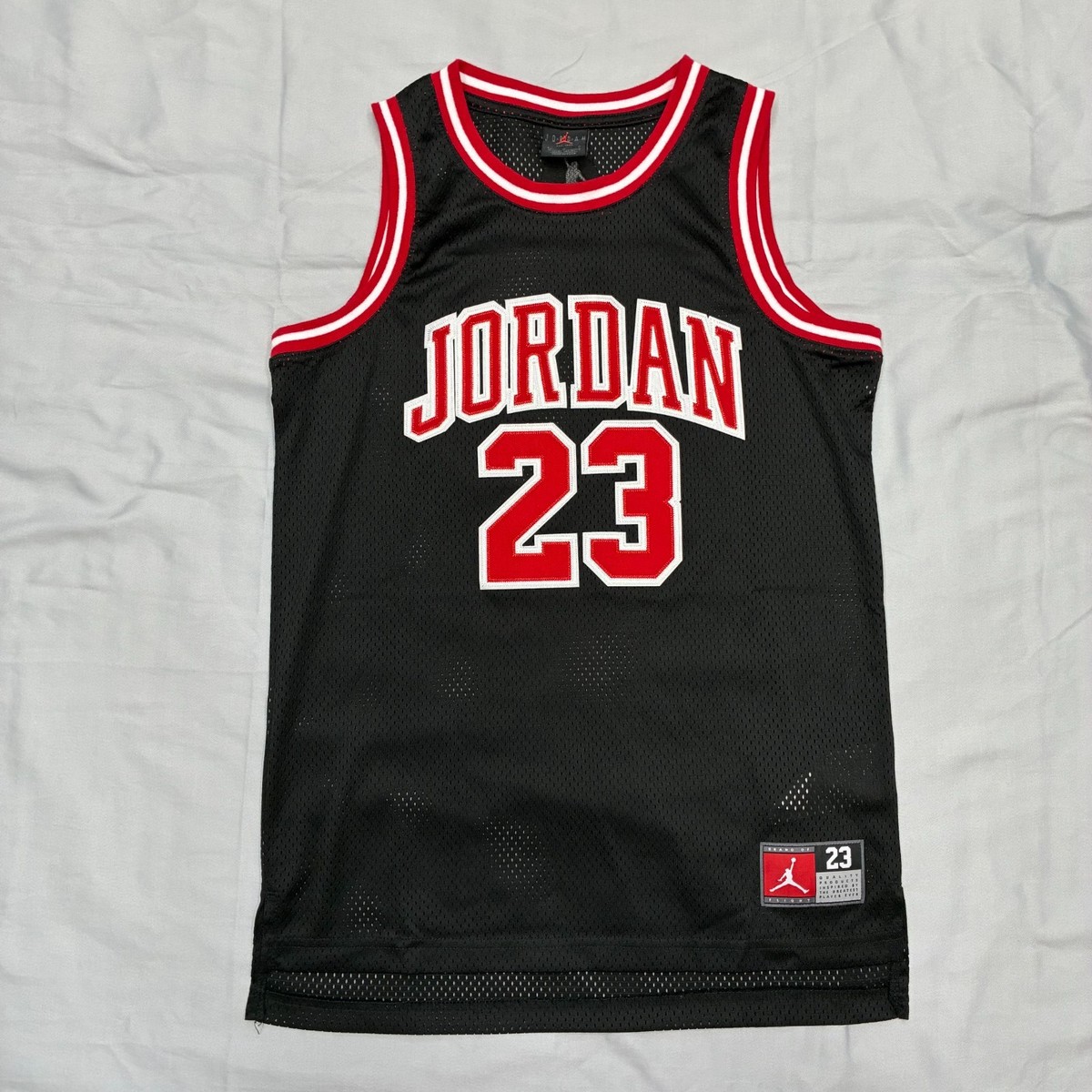 Nike Michael Jordan Jersey #23 Youth Large Black Chicago Bulls NBA