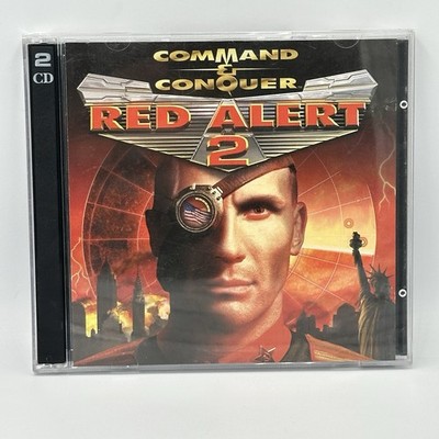 Command & Conquer: Red Alert 2 (PC, 2000) 2 Discs, in Original Case FREE US SHIP