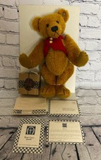 NIB Dawson Antique Style Mohair Teddy Bear Knickerbocker Collectible Toy Co New