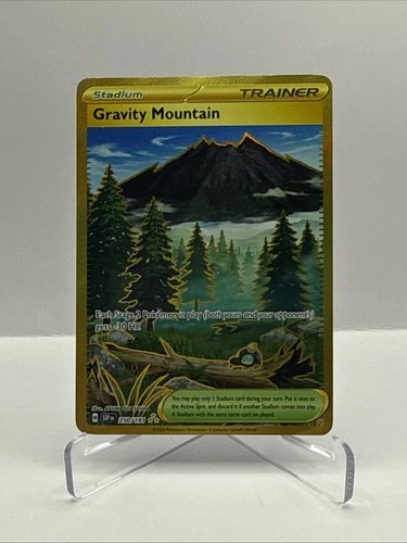Gravity Mountain 250/191 Hyper Rare Surging Sparks Pokemon Near Mint