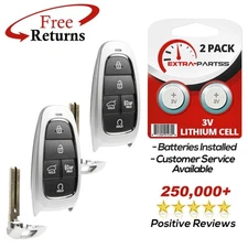 2 For 2021 2022 2023 Hyundai Sante Fe Keyless Entry Smart Remote Key Fob Hatch