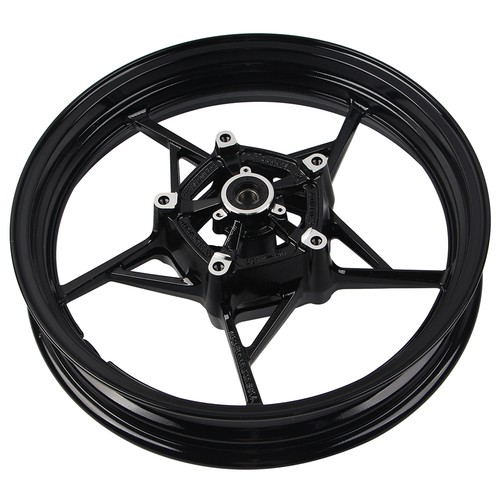 17x3" Gloss Black Tubeless Front Wheel Rim For Kawasaki Ninja 500 Z500 2024 2025 - Picture 3 of 11