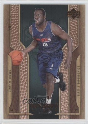 2006 Upper Deck Hardcourt Futures Copper 126/199 Denham Brown #124 Rookie RC 0e3