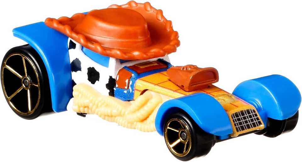 Hot Wheels Disney Pixar Woody Personaje Coche Versión 2022 Toy Story 2 Piezas Foto 3 de 4