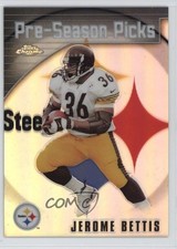 2000 Chrome Pre-Season Picks Refractor Jerome Bettis Levon Kirkland #P25 HOF a8a