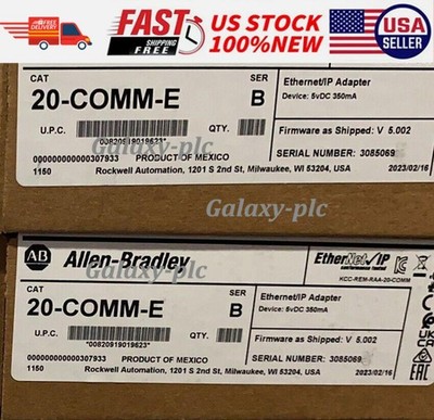 2022 New SEALED Allen Bradley 20-COMM-E /B ENet/IP to DPI Communication 20COMME