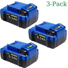 3-PACK 24V 6.5Ah Lithium Battery For Kobalt 24V Max KB524-03 KB624-03 KB424-03