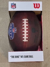 Game Prepped Wilson "The Duke" Official "2024 NFL Draft" Game Football
