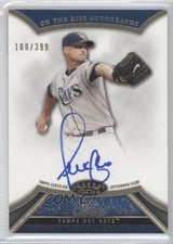 2013 Topps Tier One On the Rise Auto 100/399 Alex Cobb #ORA-AC2 Auto g6w