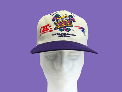 Super Bowl XXXI New England Patriots American League Champions Hat