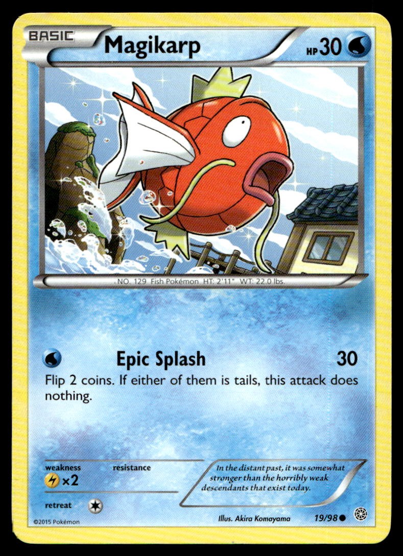 LP Magikarp [XY - Ancient Origins 19/98] Common Pokemon TCG