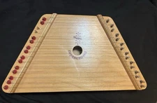 Vintage Russian Music Maker Melody Nepenenoyka Lap Harp/Zither EC Needs 1 String