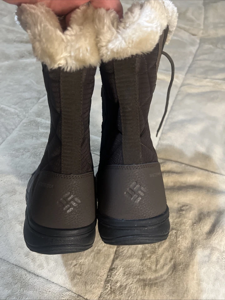 Columbia Ice Maiden II Mujer Invierno Botas de Nieve Marrón, Impermeables, Talla 11 Foto 4 de 4