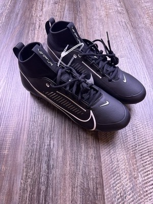 Mens Size 12.5 Nike Football Cleats Vapor Edge Pro 360 2 Black White FJ7023-001