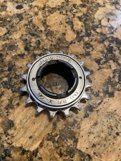 Vintage 90’s Mid School BMX Main Drive ACS FREEWHEEL 16T Racing Freestyle (c9)