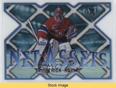 2023-24 Skybox E-X 2000 Net Assets Patrick Roy #28NA HOF READ 12cs