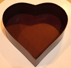 Set of 4 Nesting Heart Shaped Decorative Box Floral Pattern Keepsake Container — photo 4