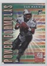 1999 Donruss Elite Power Formulas 464/3500 Dan Marino #4 HOF e6p