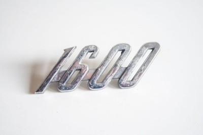 Original Oldtimer/Vintage 60er Jahre 1600 Auto Schrift Abzeichen/Emblem Hillman Minx