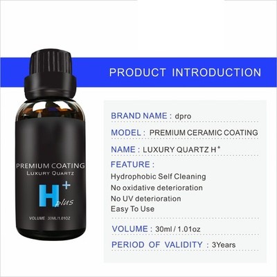 Car Ceramic Nanos Coating Liquid Coating Nanos Crystal Hydrophobic Layer 30ml