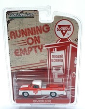 Greenlight 1/64 Scale 41120-C - 1965 Dodge D-100 - Red/White