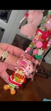 Strawberry Shortcake Keychain Bag Charm Purse Charms Key Ring Chain