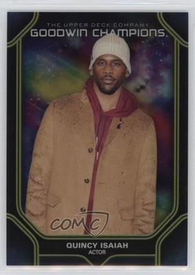 2024 Upper Deck Goodwin Champions Platinum Cosmic 79/199 Quincy Isaiah #P78 mq5