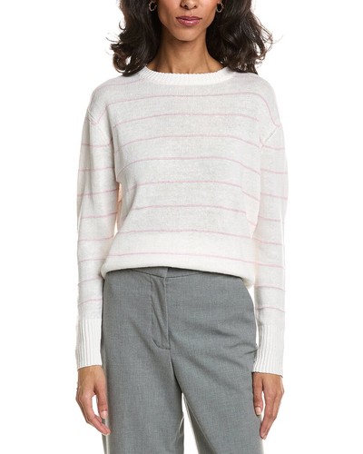Forte Textured Crop Linen Sweater Women's - Picture 1 of 6