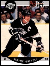 1990 Wayne Gretzky Pro Set HOCKEY #118 Los Angeles Kings