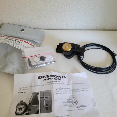 Diamond Antenna K400SNMO Trunk & Hatchback Lip Mount – NMO Connector – - Zdjęcie 5 z 8