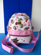 Star Wars ~ Mandalorian Grogu Hearts Crossbody Bag ~bioworld Baby Yoda Valentine