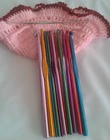 MULTICOLOUR ALUMINUM CROCHET HOOKS DIFFERENT SIZES BUY 4 & GET 1 FREE