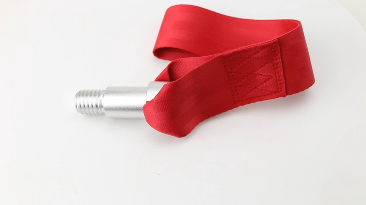 Red Anodized Aluminum Tow Hook For BMW 3 4 5 Series & MINI – Racing Style