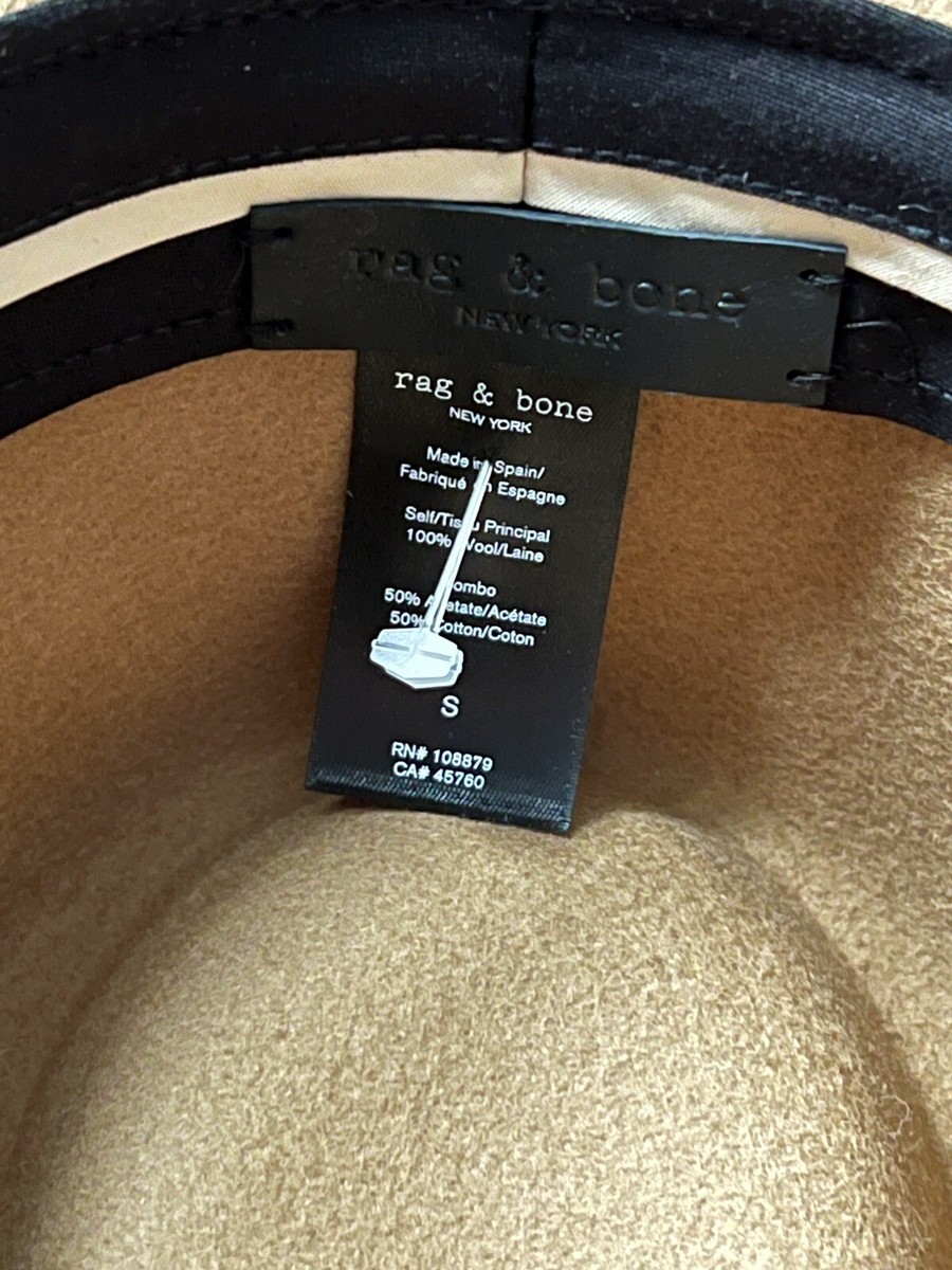 Rag & Bone Lenny Wool Fedora Hat Size S | eBay display picture 2