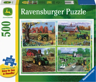 RAVENSBURGER PUZZLE*500 TEILE LARGE*JOHN DEERE CLASSIC*RARITÄT*NEU+OVP