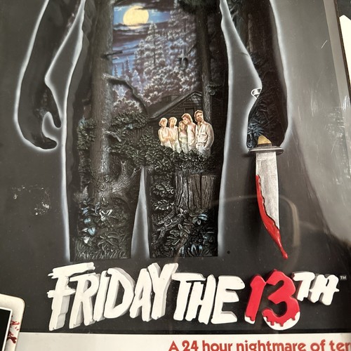 McFarlane Toys Friday The 13th 3D 3-D Movie Poster Art Figure Statue 2006 - Picture 4 of 8