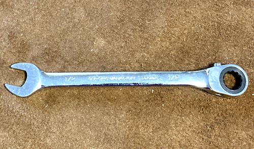 Crescent 1/2" FRR16 Combination Reversible Ratcheting Wrench 12 Point - Picture 2 of 6