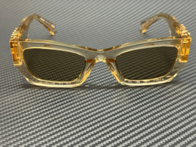 MIU MIU MU 09WS 11T40F Sand Transparent Brown Women's 53 mm