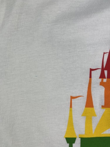 NWT Disney Unisex Graphic T-Shirt White Size 1x - Afbeelding 8 van 8