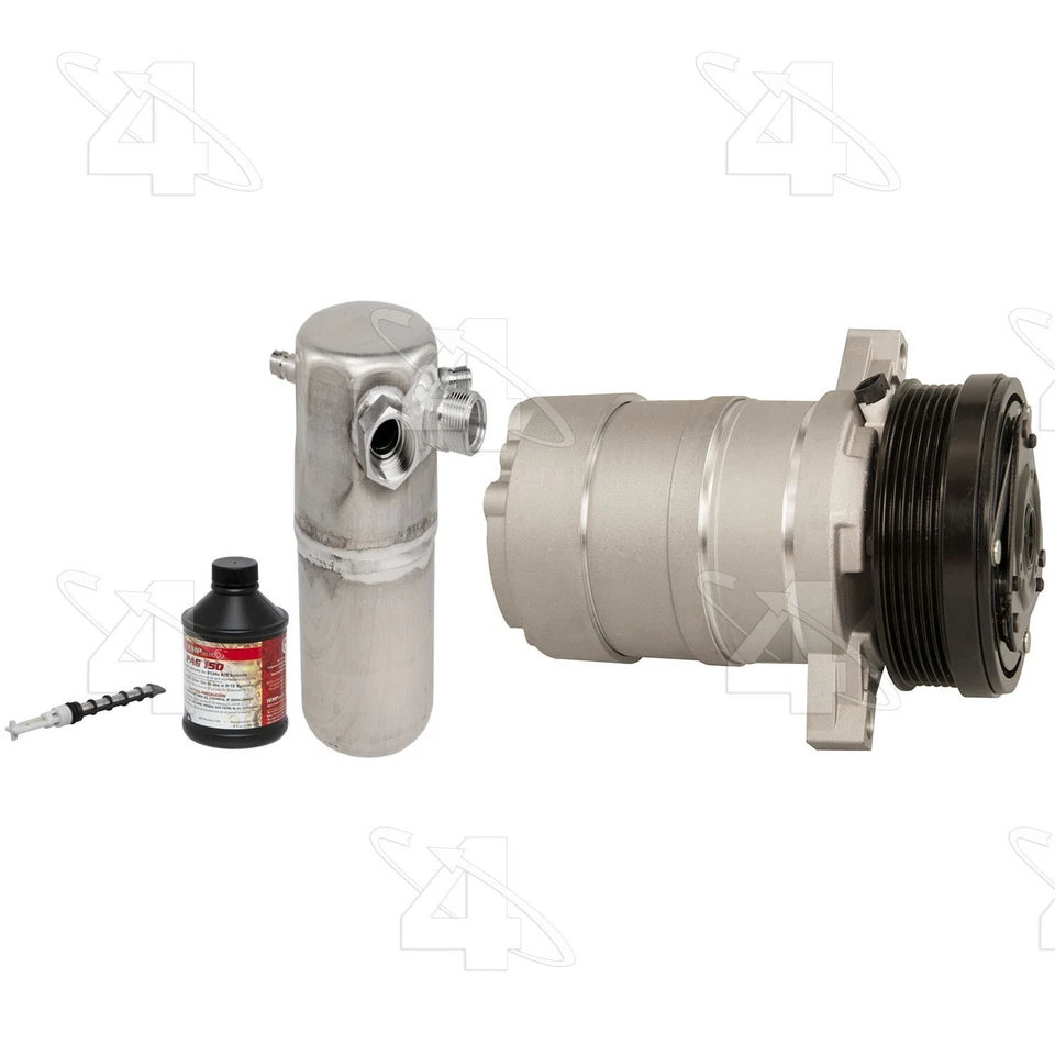 Kit de compressor A/C base Cadillac Fleetwood 1994-1996 4 estações 1995 - Imagem 4 de 4