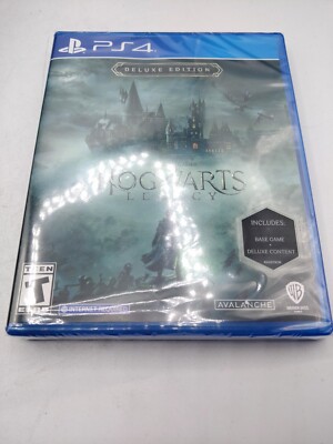 Hogwarts Legacy Deluxe Edition PlayStation 4 PS4 Brand NEW ESRB North America