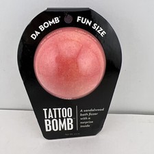 Da Bomb Bath Fizzers TATTOO Bath Bomb, Sandalwood Scented, 3.5oz - Brand NEW