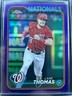 2024 Topps Chrome Purple Refractor /250 Lane Thomas #66 Washington Nationals