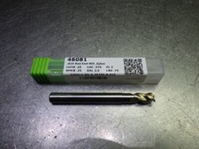 Helical 1/4" 3 Flute Carbide CR Endmill .015" R H40ALV-RN-S-30250-R.015 LOC2746