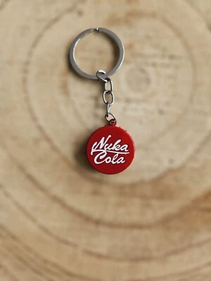 KEINE 🍀 Llavero Fallout Nuka Cola Llavero Gaming