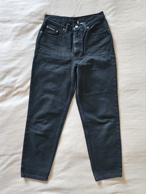 Vintage 90s Calvin Klein Calvin Klein, Black, Boyfriend/Straight 