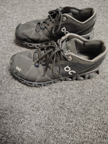 40.99701 On Running Women's Cloud X Sneakers BLACK/ASPHALT 6 (EU 37) - Picture 4 of 8