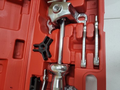 Orion Slide Hammer Puller Set – 9-Piece Kit With 2-Jaw & 3-Jaw Pullers For Bearings, Axles, Dents