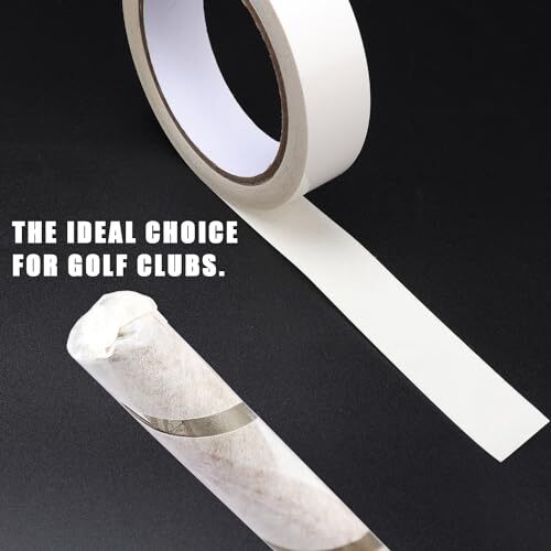 1"x14 Yards Golf Grip Tape Roll for Regripping Golf Clubs, Double Sided