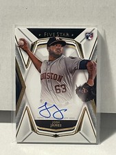 Josh James 2019 Topps Five Star Rookie Auto Astros